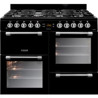 Leisure CK100F232K 100cm Wide Cookmaster Dual Fuel Range Cooker in Bla