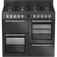 Leisure CK100F232T 100cm Wide Cookmaster Dual Fuel Range Cooker in Ant