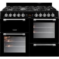 Leisure CK100G232K 100cm Wide Cookmaster Gas Range Cooker in Black