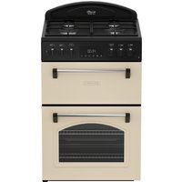 Leisure CLB60FCC 60cm Wide Classic Range Style Dual Fuel Cooker in Cre