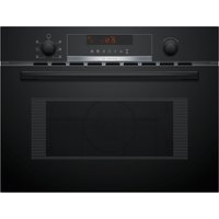 Bosch CMA583MB0B Series 4 Built In Compact Microwave Oven in Black