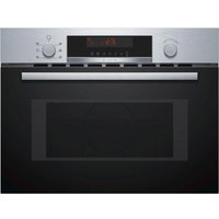 Bosch CMA583MS0B Series 4 Built In Compact Microwave Oven in Br Stl