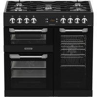 Leisure CS90F530K 90cm Wide Cuisinemaster Dual Fuel Range Cooker in Bl