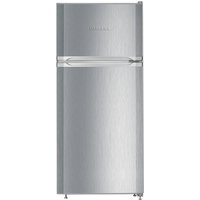 Liebherr CTELE2131 124cm High 80 20 Fridge Freezer in Silver 55cm Wide