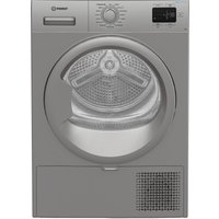 Indesit CYD92DSSUK 9kg Heat Pump Condenser Dryer in Silver A Rated Ste