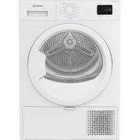 Indesit CYSD82DWWUK 8kg Heat Pump Condenser Dryer in White A Rated Ste