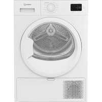 Indesit CYSD83DWWUK 8kg Heat Pump Condenser Dryer in White A Rated Ste