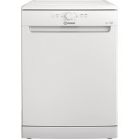 Indesit D2FHK26 60cm Dishwasher in White 14 Place Setting E Rated