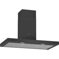 Neff D94BHM1S5B N50 90cm Inlay Box Design Chimney Hood in Black