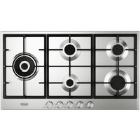 Delonghi DNSL590X 5 Burner Gas Hob in Stainless Steel Includes 3 8 kW