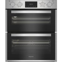 Hotpoint DUH10DIX Built Under Electric Double Oven in Stainless Steel