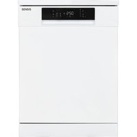Sensis DWF0114FSDW 60cm Dishwasher in White 14 Place Setting D Rated