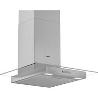 Bosch DWG64BC50B Series 2 60cm Flat Glass Chimney Hood Stainless Steel