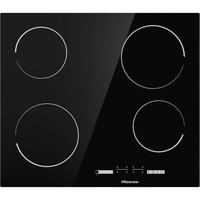 Hisense E6431C 60cm 4 Zone Ceramic Hob in Black