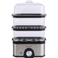 Salter EK5885 3 Tier Compact Food Steamer Multi Cooker 500W