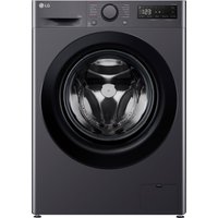 LG F4Y510GBLN1 10kg 1400 Spin Washing Machine in Slate Grey A Rated AI