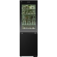 LG GBG7190CEV InstaView 186cm High 60 40 Frost Free Fridge Freezer in