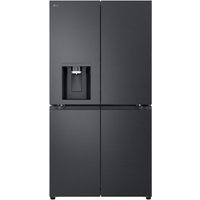 LG GMF960EV4E American Fridge Freezer in Essence Black Steel with Wate