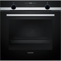 Siemens HB537GBS3B iQ500 Built In Electric Single Oven in Black with S