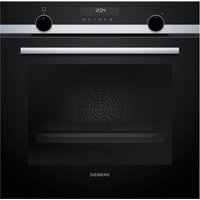 Siemens HB578GBS7B iQ500 Built In Electric Single Oven in Black 71L