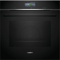 Siemens HB776G1B1B iQ700 Built In Electric Single Oven in Black 71L