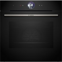 Bosch HBG7764B1B Series 8 Built In Electric Pyrolytic Oven Black 71L H
