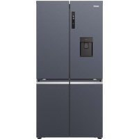 Haier HCR5919EHMB American Fridge Freezer in Brushed Black with Ice Wa