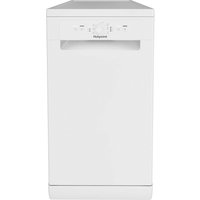 Hotpoint HF9E1B19UK 45cm Slimline Dishwasher White 9 Place Setting F R