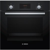 Bosch HHF113BA0B Series 2 Built In Electric Single Oven in Black 66L