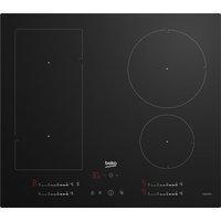 Beko HIIP64530UFT 60cm 4 Zone Induction Hob in Black