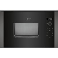 Neff HLAWD23G0B N50 Built In Microwave Oven in Black with Graphite Gre