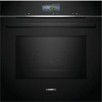 Siemens HM776G1B1B iQ700 Built In Electric Single Oven in Black 67L