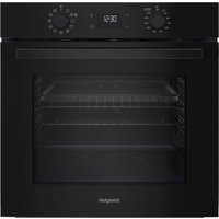 Hotpoint HO458CFB Built In Electric Single Oven in Black 71L