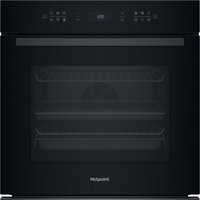 Hotpoint HOI68PT1SBUK Built In Electric Pyrolytic Oven in Black 73L A