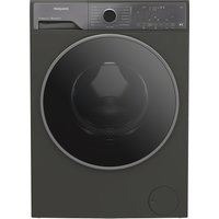 Hotpoint HP124GACARE 12kg 1400 Spin Washing Machine in Manhattan Grey