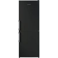 Indesit IB55532B 153cm High 50 50 Fridge Freezer in Black 54cm Wide