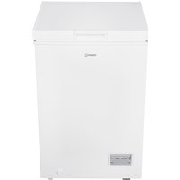 Indesit INCF984UK 55cm Chest Freezer in White 98 Litres 0 85m