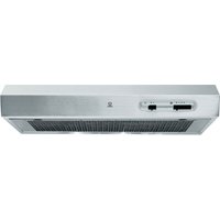 Indesit ISLK66LSX 60cm Visor Cooker Hood in Stainless Steel 3 Speed Fa