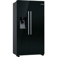 Bosch KAD93ABEP Series 6 American Fridge Freezer in Black with Ice Wat
