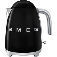 Smeg KLF03BLUK Retro Style Cordless Kettle in Black 1 7L 3kW