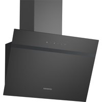 Siemens LC65KDK60B iQ100 60cm Angled Chimney Hood in Black Glass 3 Spe