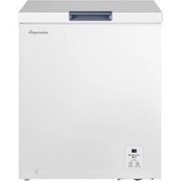 Fridgemaster MCF142E 62cm Chest Freezer in White 142 Litre 0 86m