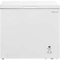 Fridgemaster MCF198E 89cm Chest Freezer in White 191L 0 85m