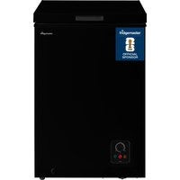 Fridgemaster MCF96EB 55cm Chest Freezer in Black 95 Litre 0 85m
