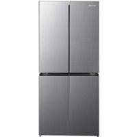 Fridgemaster MQ79395ES American Fridge Freezer in Silver Frost Free
