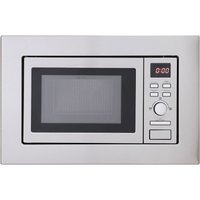 Montpellier MWBI17 300 Built In Slim Depth Microwave Oven in St Steel