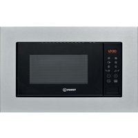 Indesit MWI120GXUK Built In Microwave Oven Grill in St Steel 20L 800W