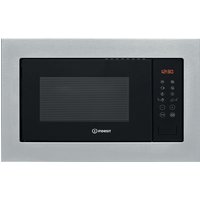 Indesit MWI125GXUK Built In Microwave Oven Grill in St Steel 25L 900W