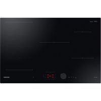 Samsung NA64D3000AK 60cm 4 Burner Gas Hob in Black Glass with Cast Iro