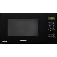 Panasonic NN SD25HBBPQ Solo Inverter Microwave Oven in Black 22 Litre